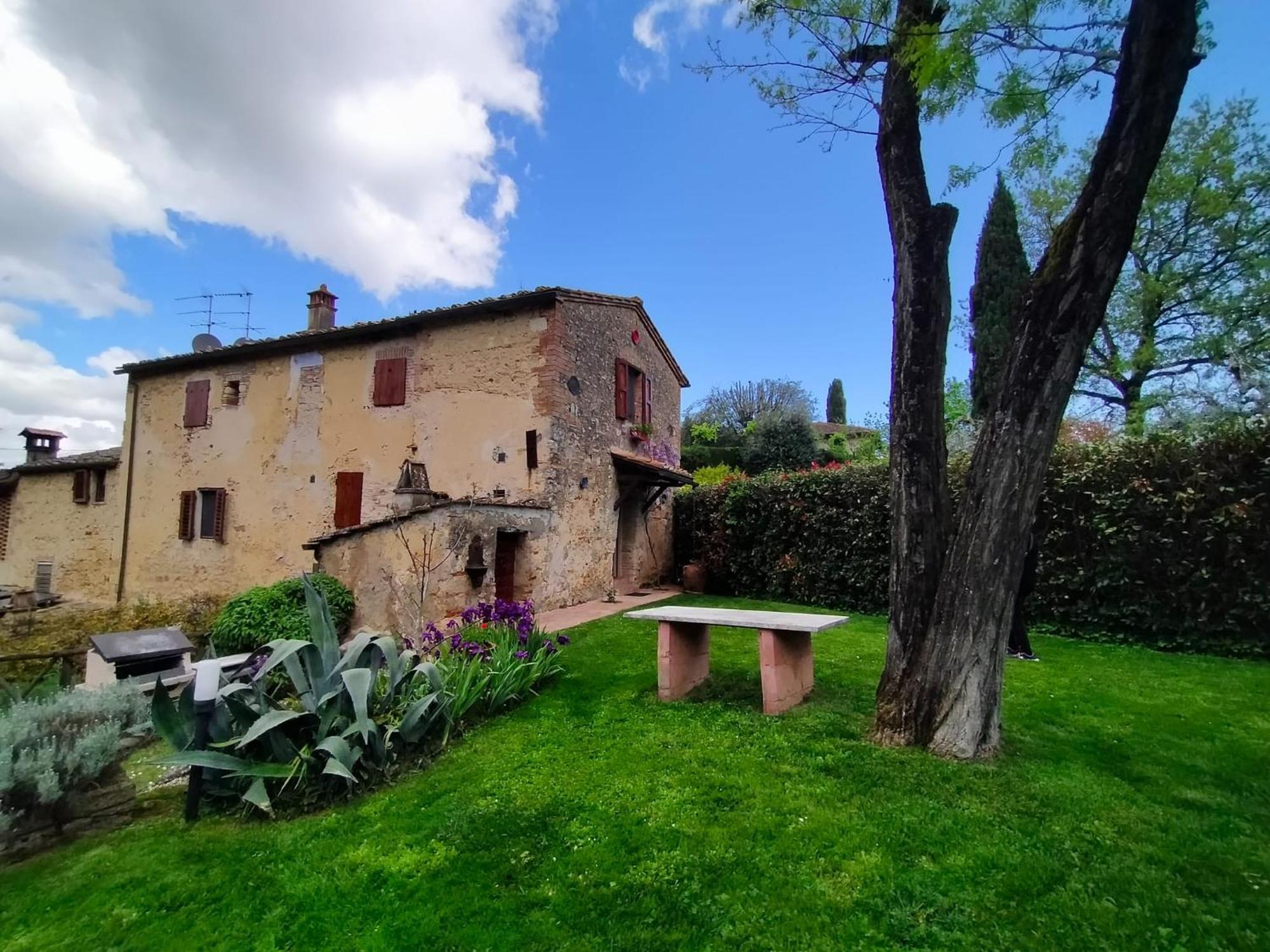 فيلا Cielo - Antica Casa Sulla Via Francigena سان جيمينيانو المظهر الخارجي الصورة